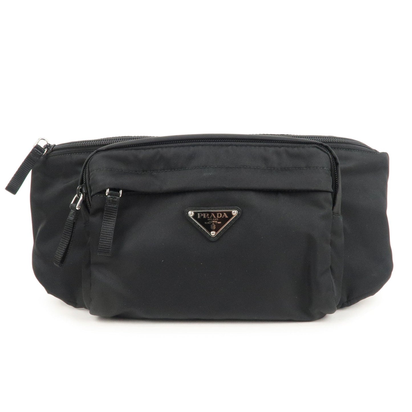 Prada Prada Logo Nylon Crossbody Bag Waist Bag Black