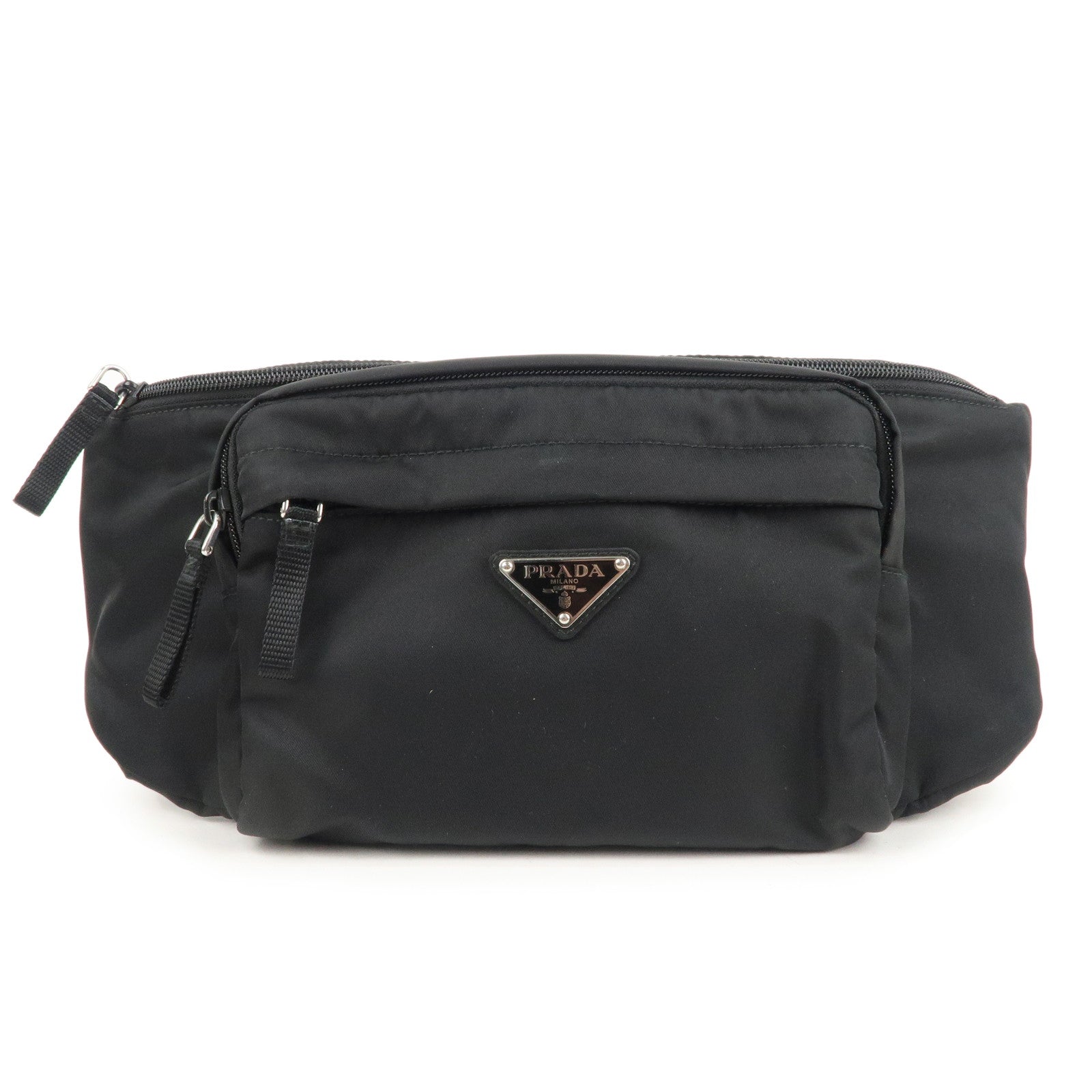 Prada Prada Logo Nylon Crossbody Bag Waist Bag Black