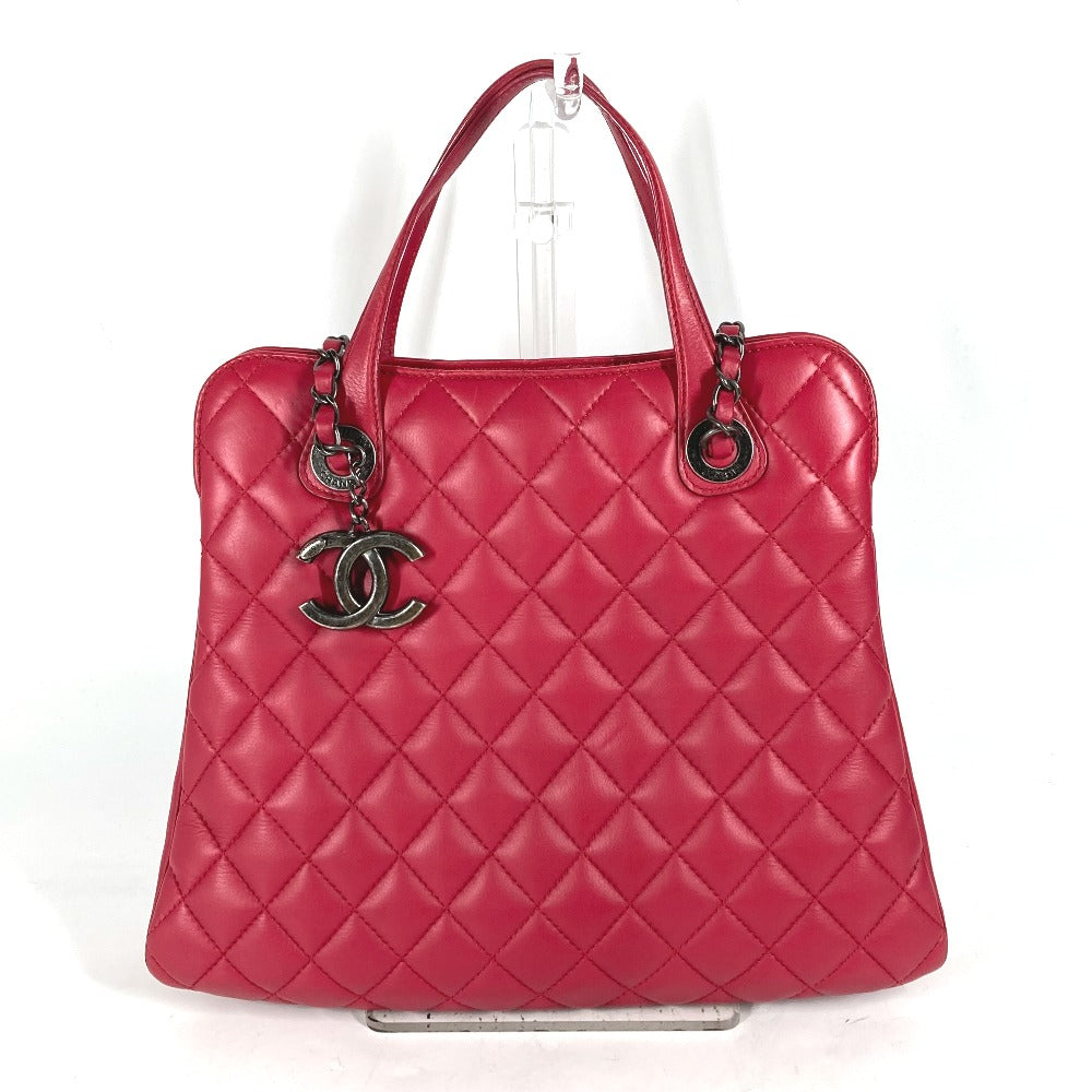 Chanel lambskin CC COCO Mark Matelasse Quilting Pink Shoulder Bag