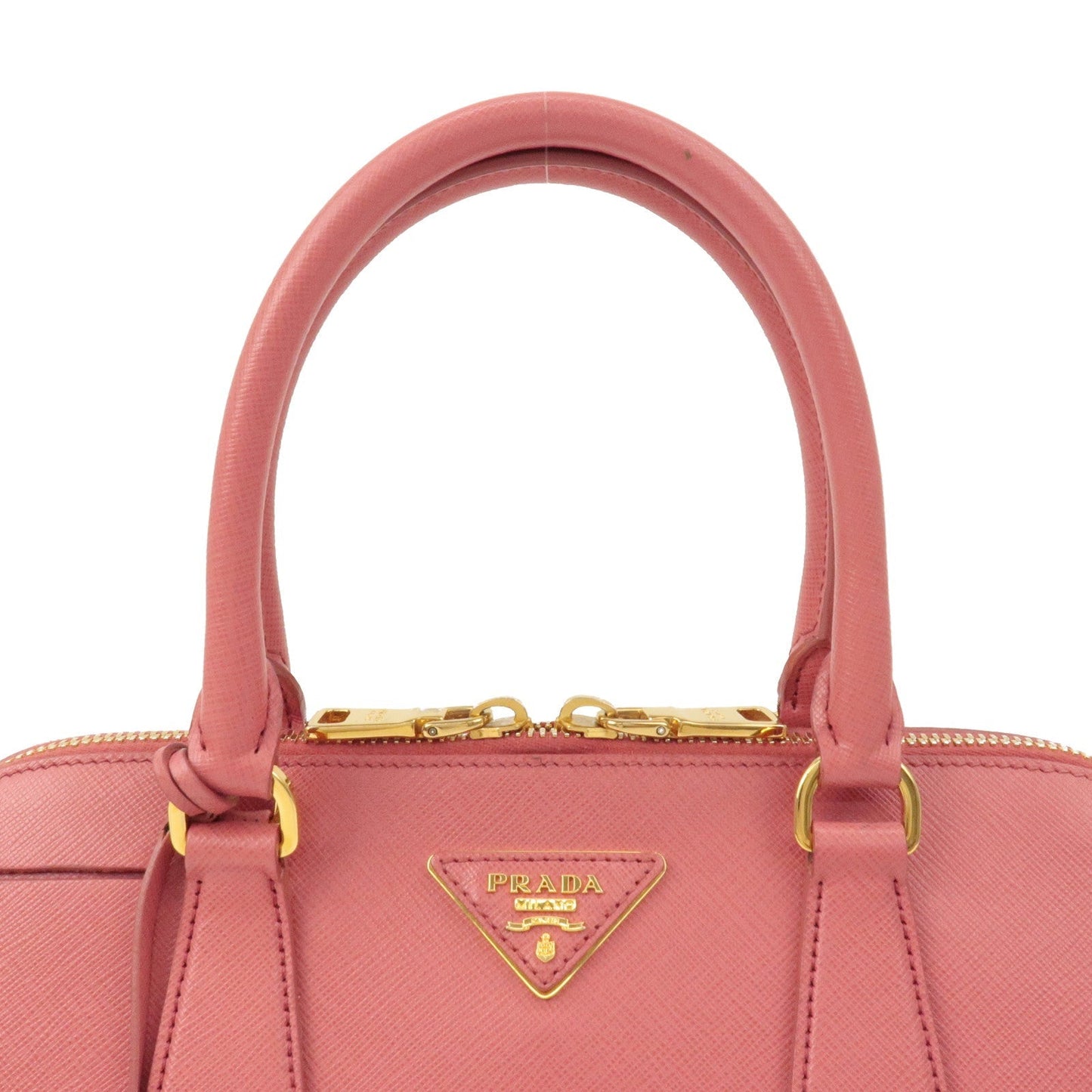 Prada Prada Logo Saffiano Lux Leather 2Way Bag Hand Travel Bag