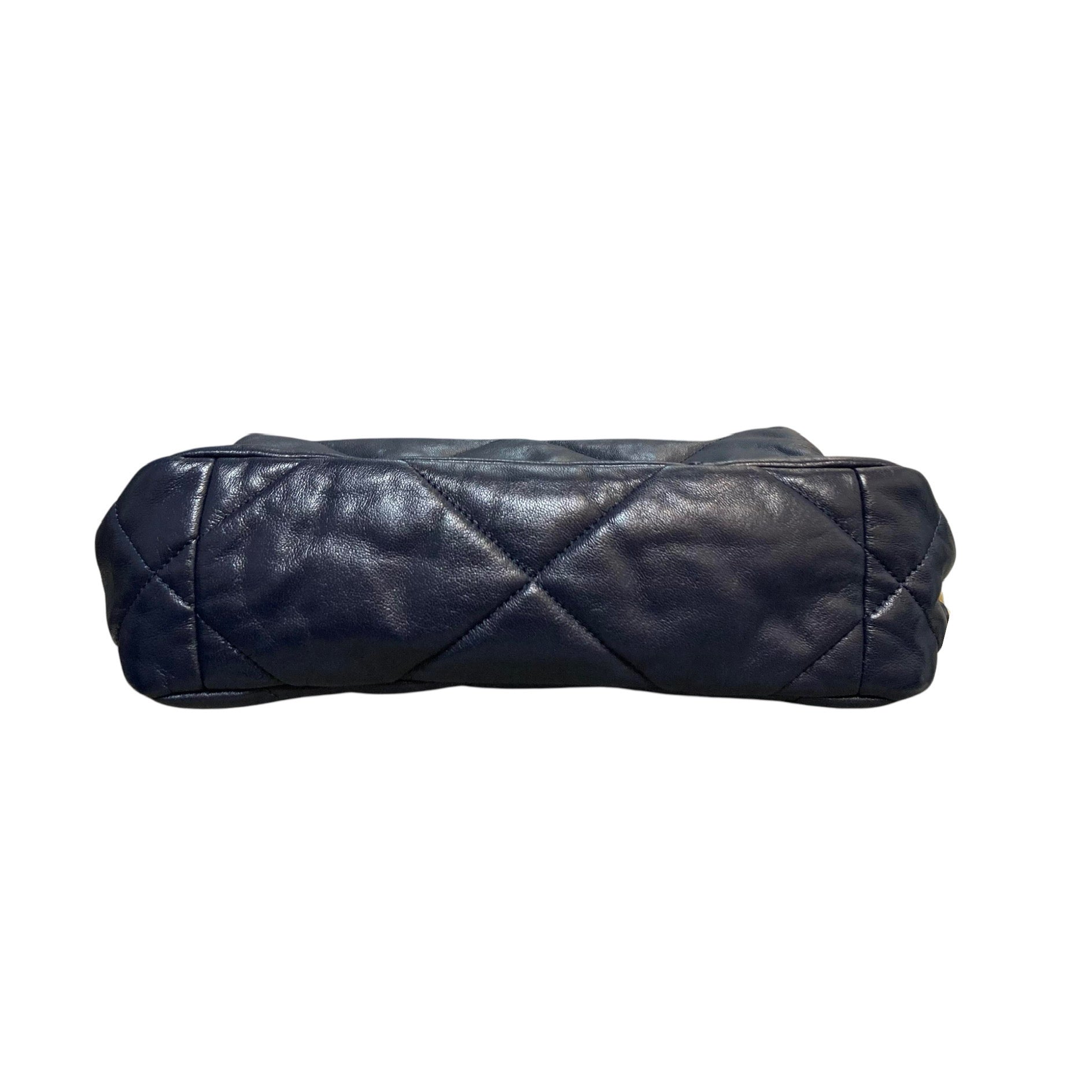 Chanel 19 Large MHW Handbag Leather Quilted Crossbody Bag
