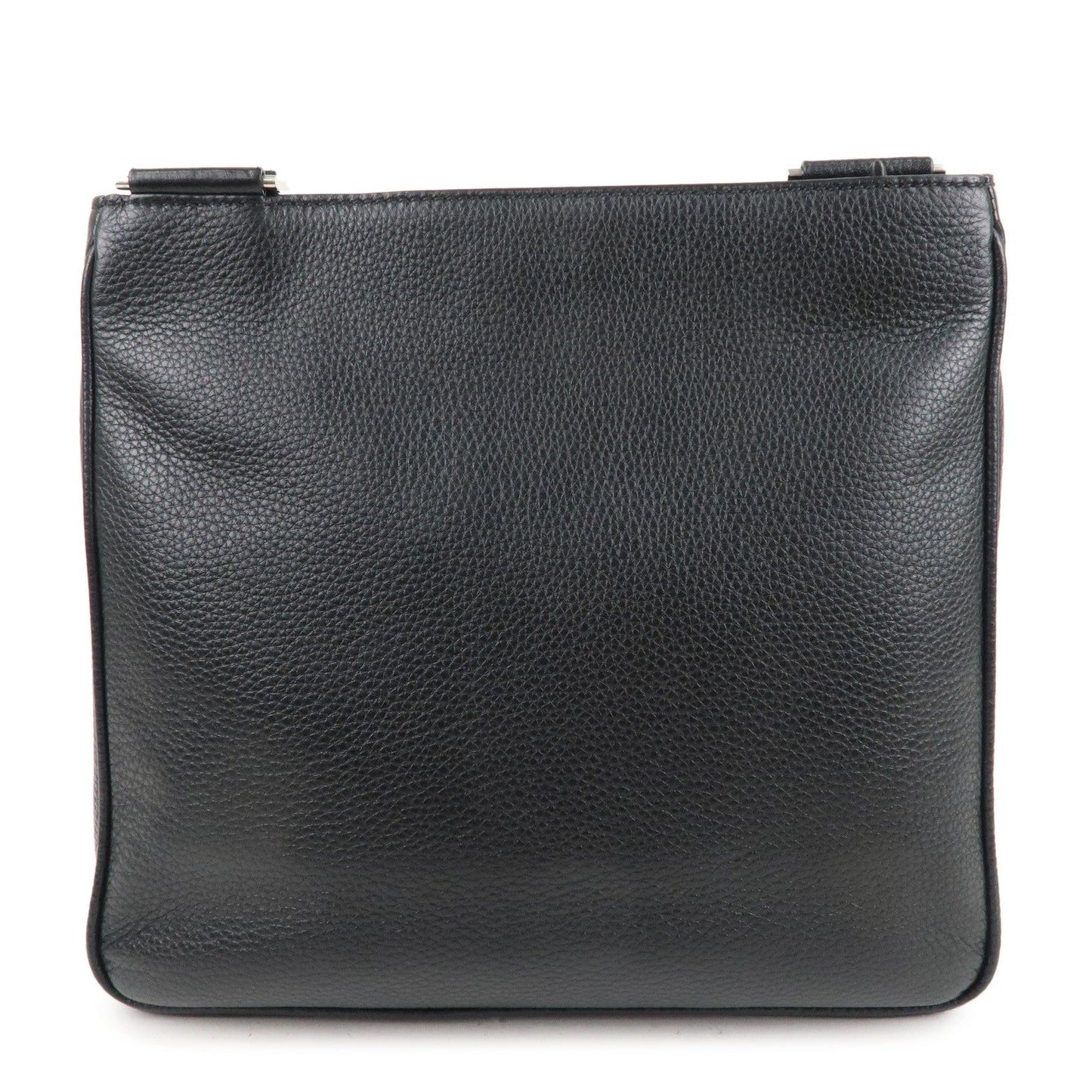 Prada Prada Logo Leather Shoulder Bag Hand Bag Black S 36971 14
