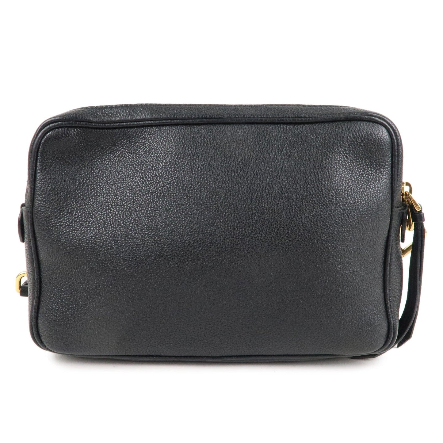 Prada Prada Logo Leather Shoulder Bag Crossbody Bag Black