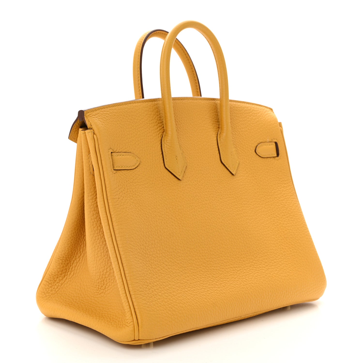 Hermes Togo Birkin Jaune Ambre Handbag Travel Bag