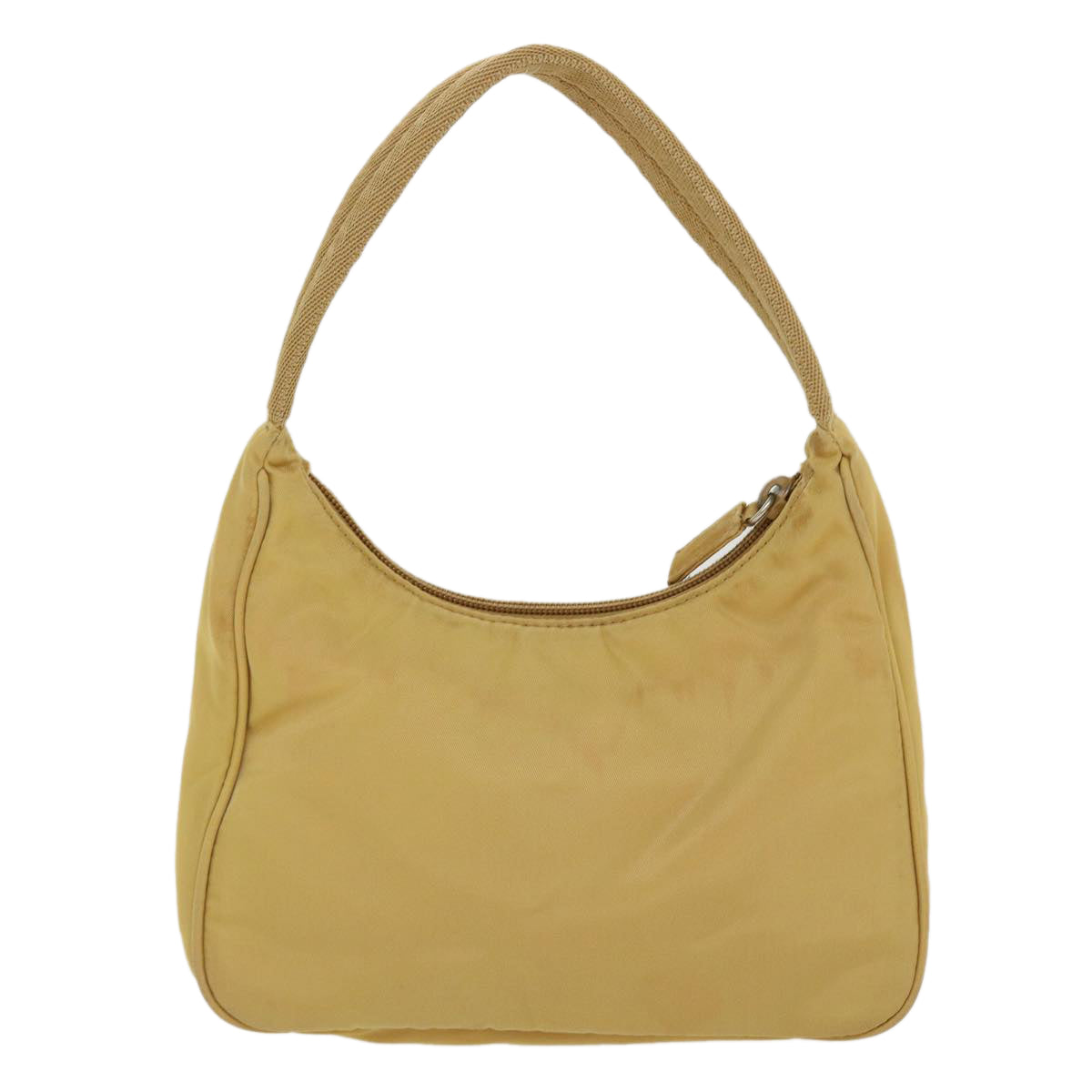 Prada Hand Bag Nylon Beige Travel Bag Nylon Beige 37557