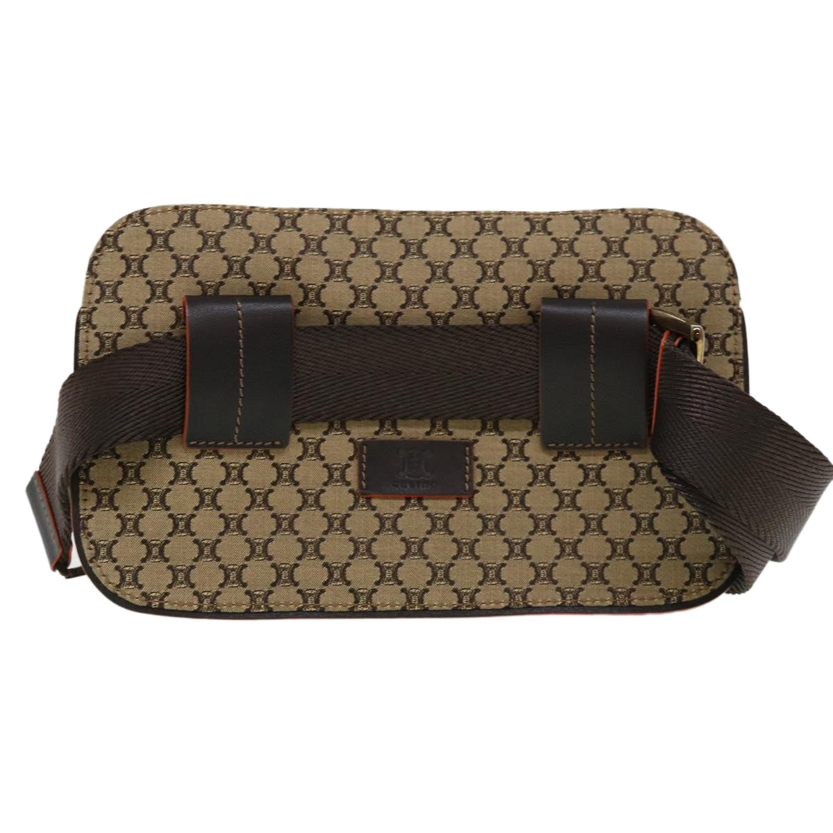 Luxury Macadam Waist Bag Orange Canvas Beige Travel Bag