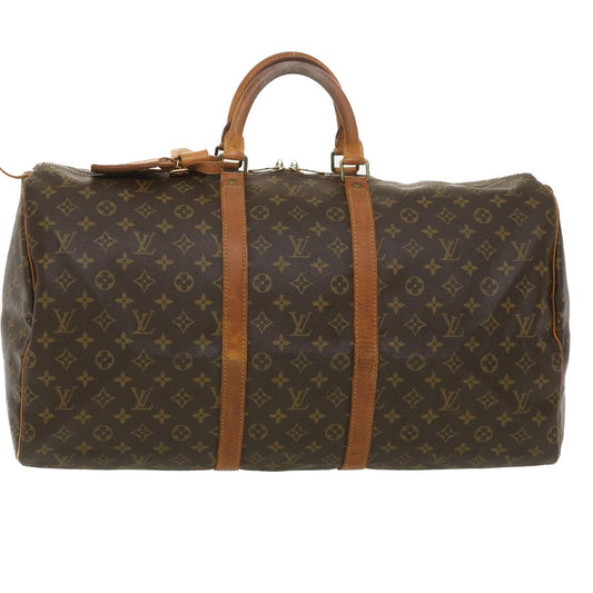 Louis Vuitton Monogram Keepall 55 Boston Bag LV Monogram Keepall Boston