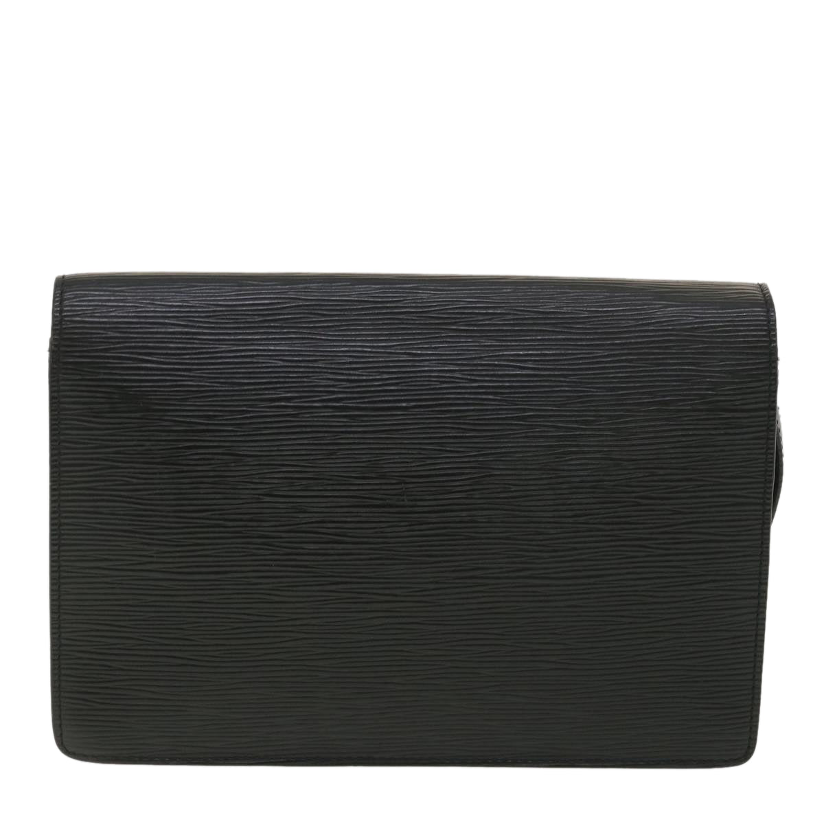 LOUIS VUITTON Epi Serie Dragonne Hand Bag Black M52612 LV 38745