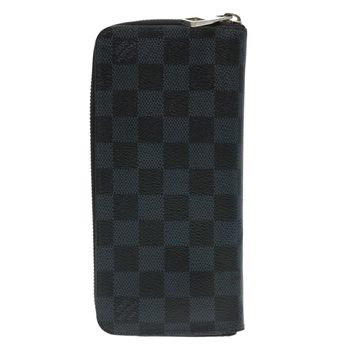 Louis Vuitton Damier Cobalt Zippy Wallet Vertical Long Wallet LV