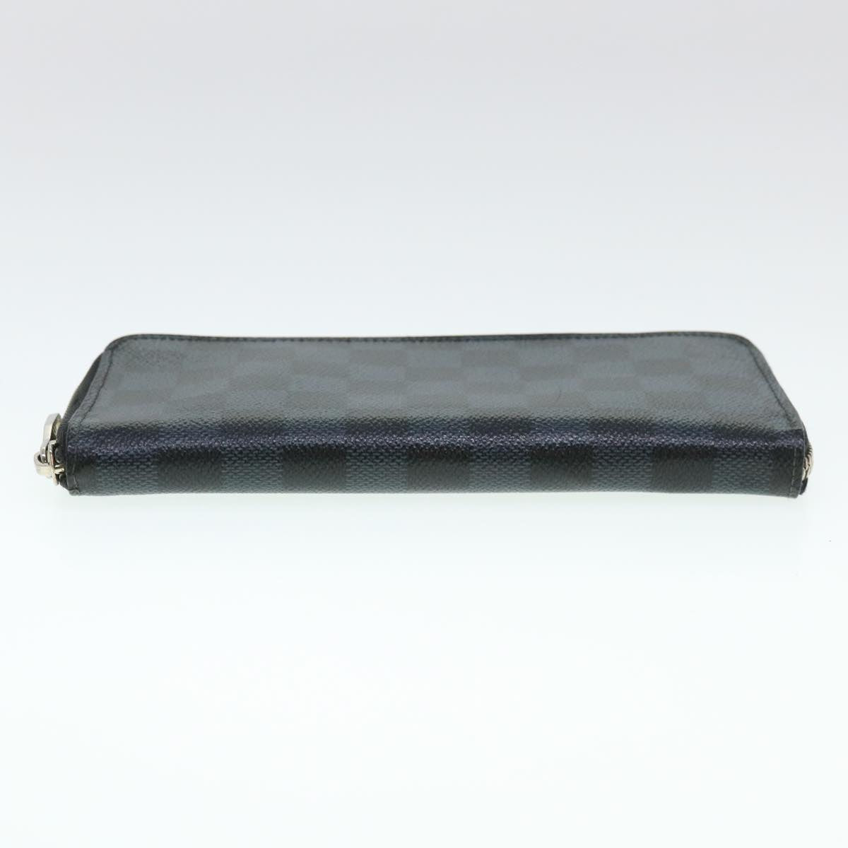 Louis Vuitton Damier Cobalt Zippy Wallet Vertical Long Wallet LV