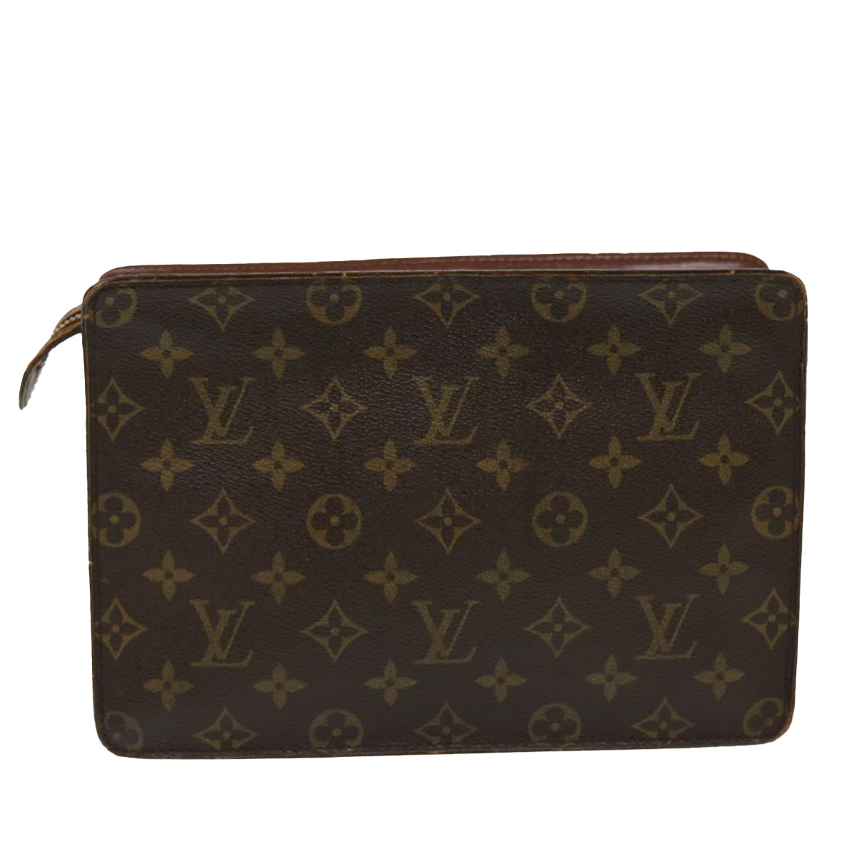 LOUIS VUITTON Monogram Pochette Homme Clutch Bag M51795 LV 38969