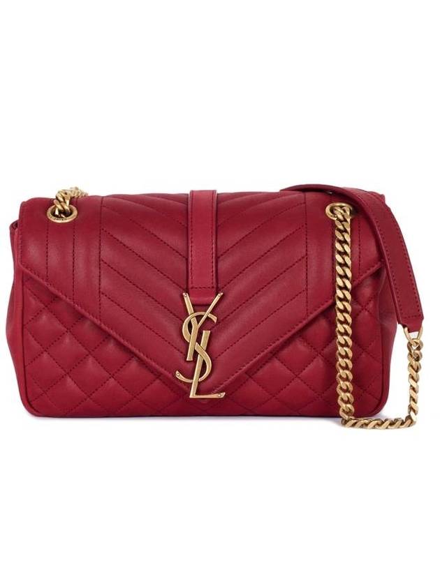 YSL Saint Laurent Saint Laurent Trending Satchel Cross Bag Monogram Red Travel Bag
