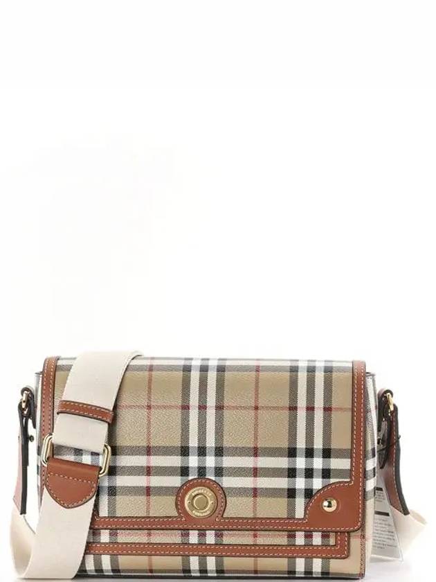 Burberry Luxury Note Crossbody Bag Briar Brown