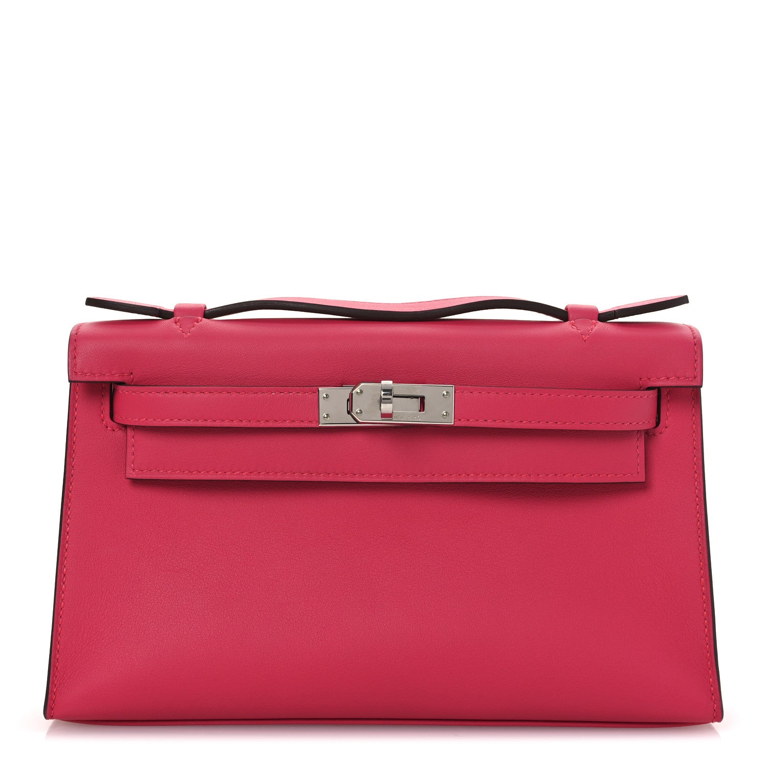 Hermes Swift Kelly Pochette Clutch Rose Extreme Clutch Bag