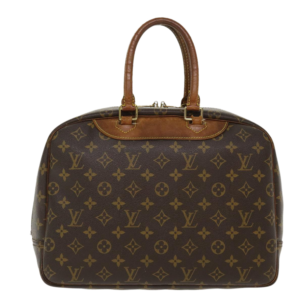 LOUIS VUITTON Monogram Deauville Hand Bag M47270 LV 39011