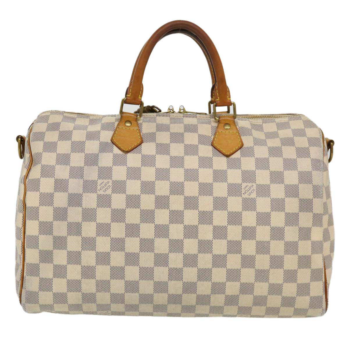 LOUIS VUITTON Damier Azur Speedy Bandouliere 35 Hand Bag N41002 LV 39036