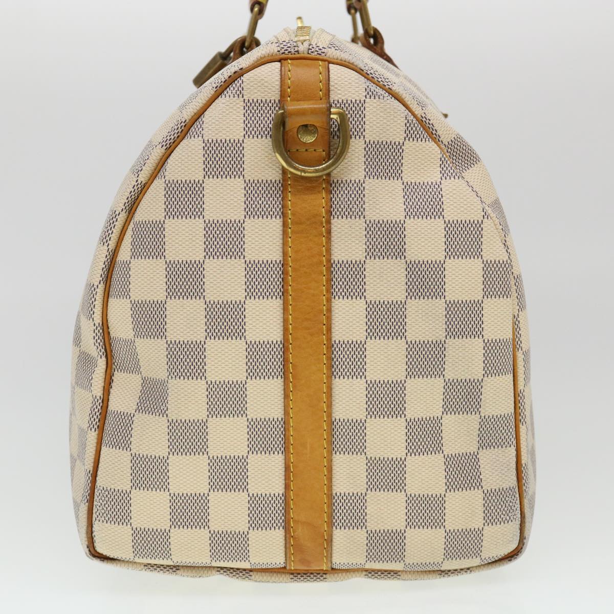 LOUIS VUITTON Damier Azur Speedy Bandouliere 35 Hand Bag N41002 LV 39036