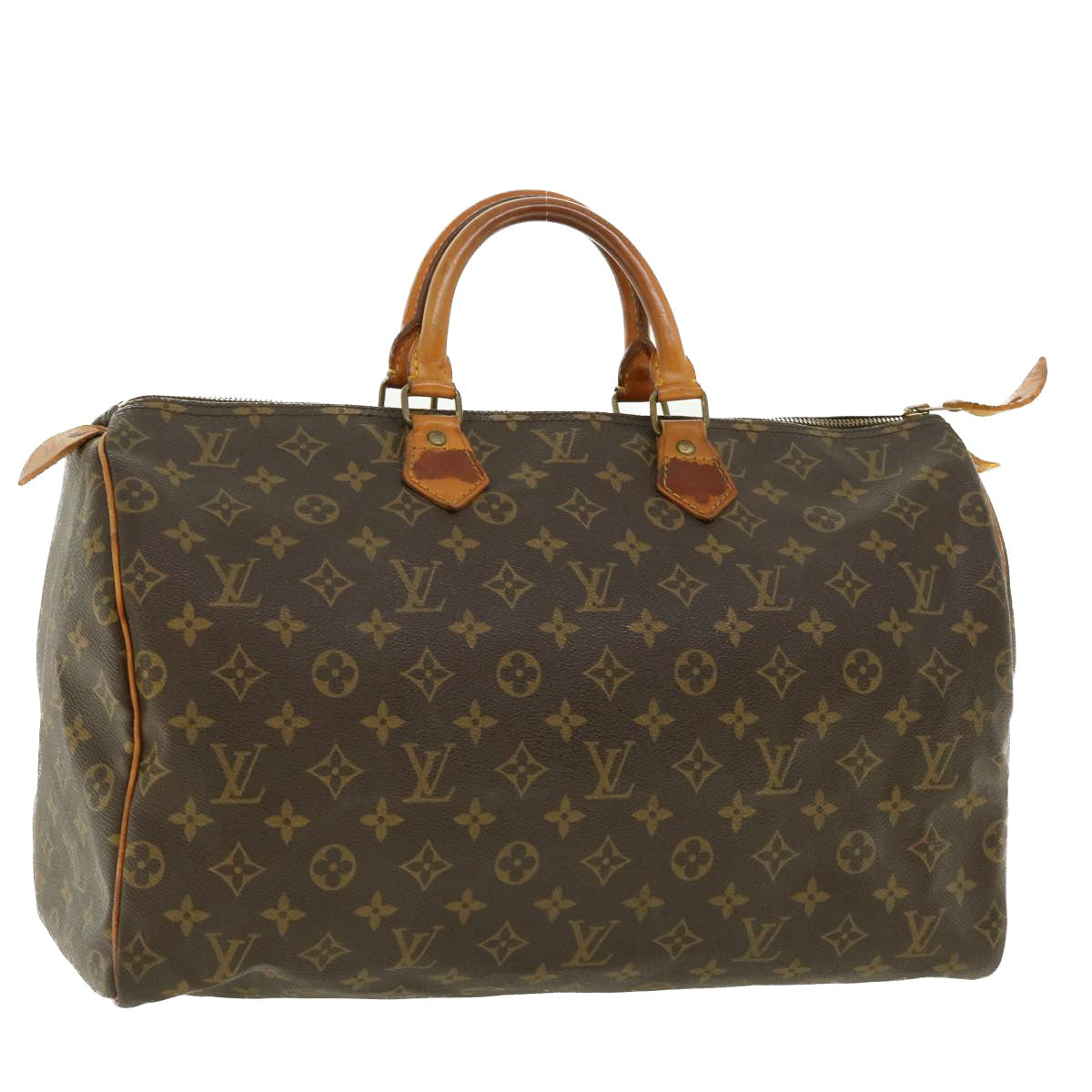 LOUIS VUITTON Monogram Speedy 40 Hand Bag M41522 LV 39075