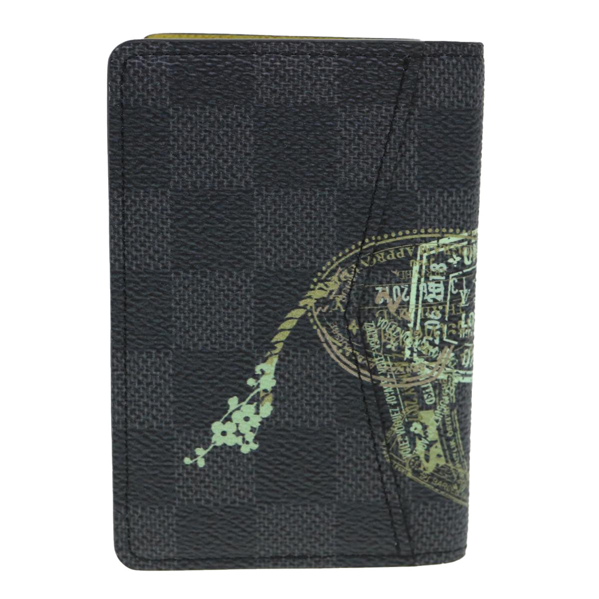 Louis Vuitton Damier Graphite Organizer De Poch Card Case LV 39076A Wallet