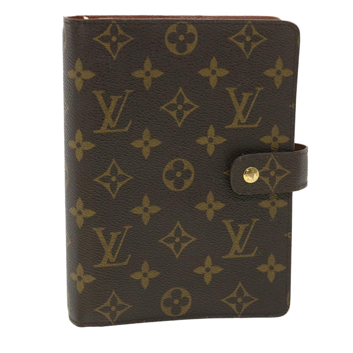 LOUIS VUITTON Monogram Agenda MM Day Planner Cover R20105 LV 39152