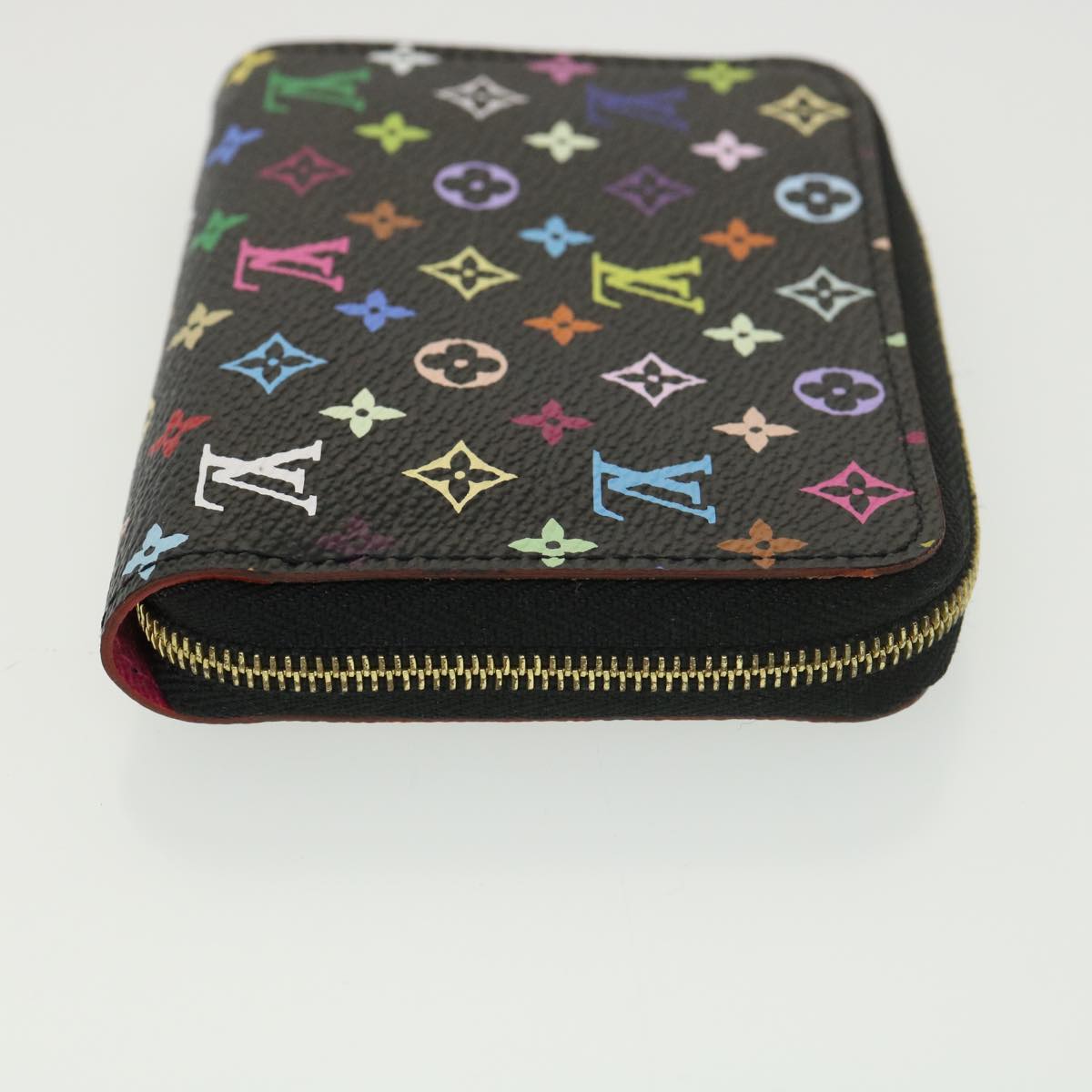 Louis Vuitton Multicolor Zippy Coin Purse Coin Purse Black LV