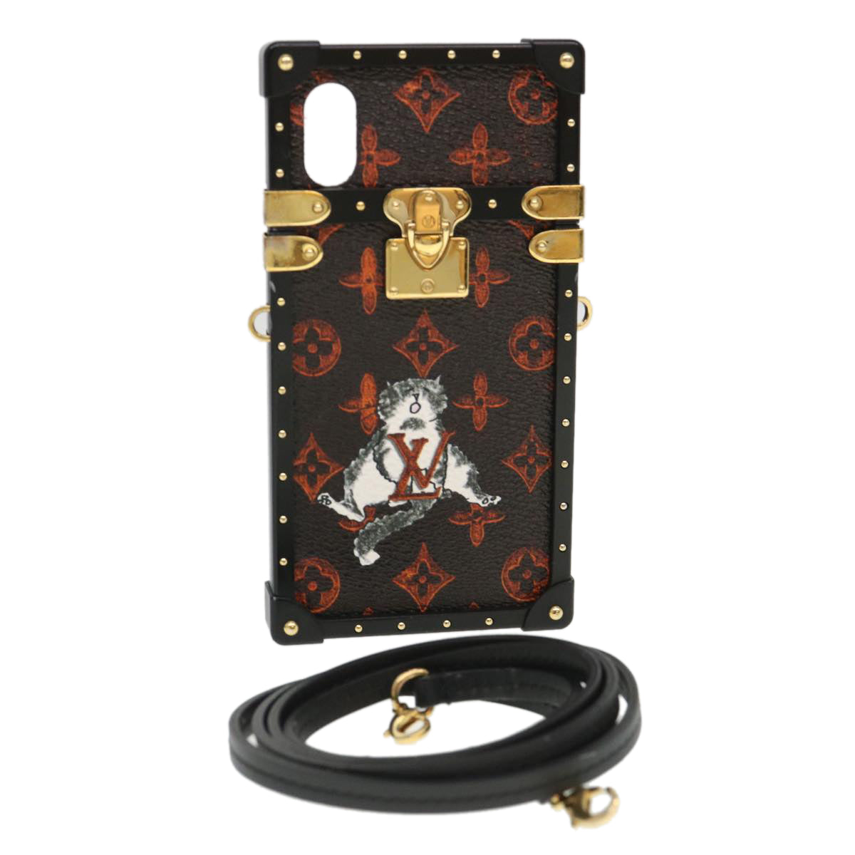 Louis Vuitton Transformed Monogram Cat Eye Trunk iPhone Case
