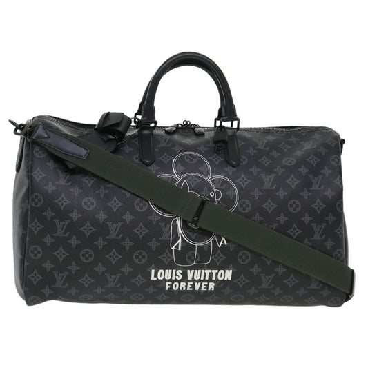 Louis Vuitton Monogram Eclipse Vivienne Keepall 50 Boston Bag 39231A