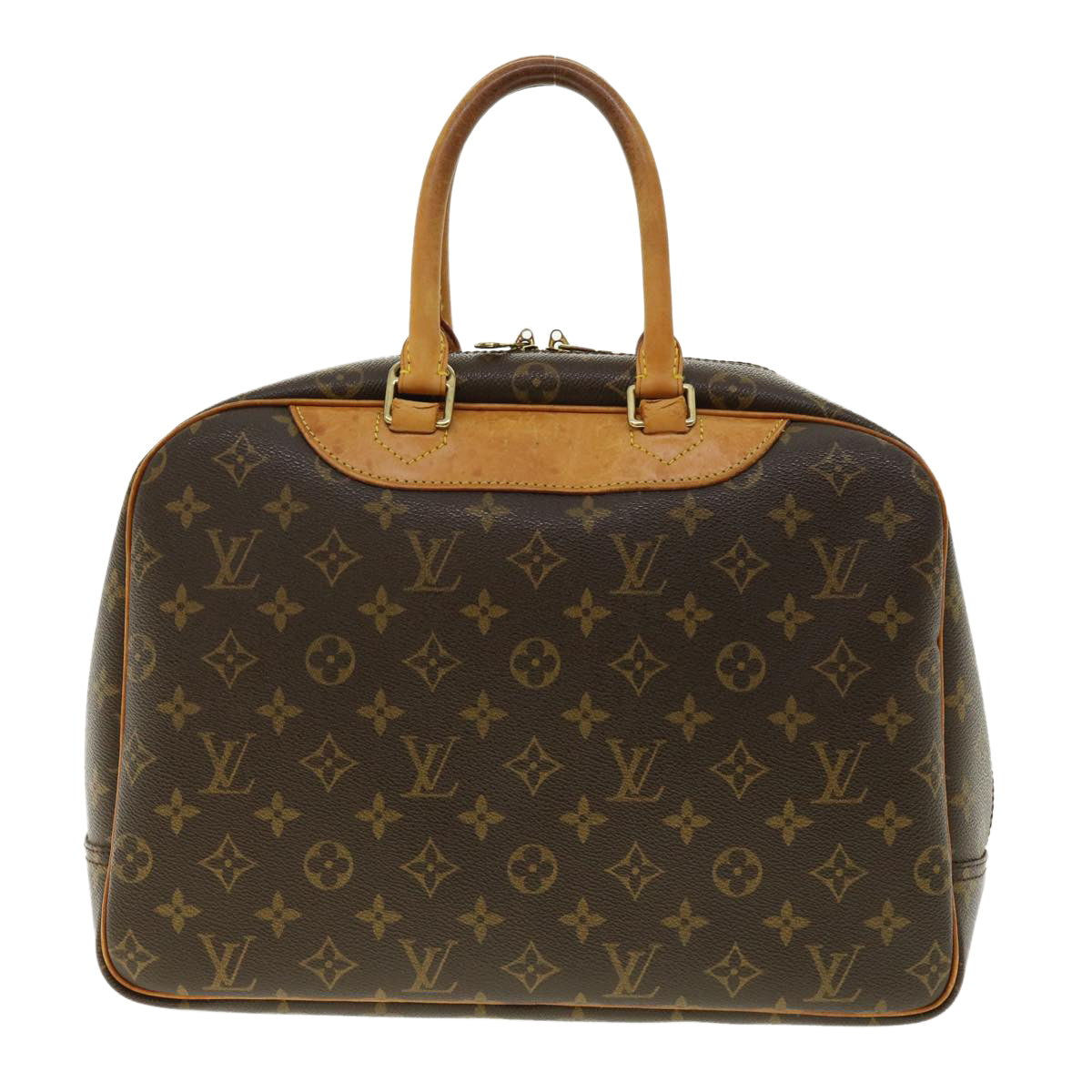 LOUIS VUITTON Monogram Deauville Hand Bag M47270 LV 39259