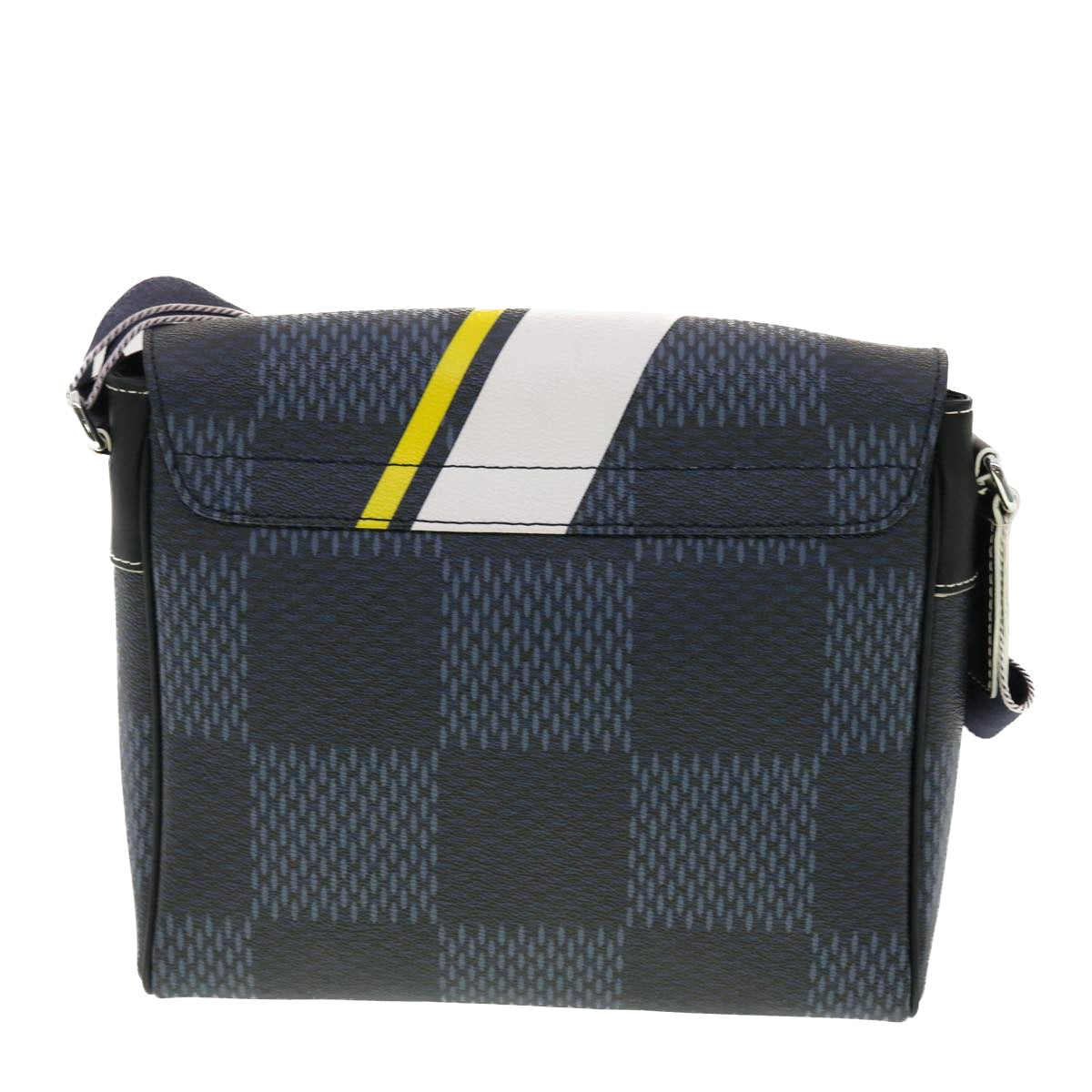 LOUIS VUITTON Damier Cobalt District PM Shoulder Bag N44002 LV 39375
