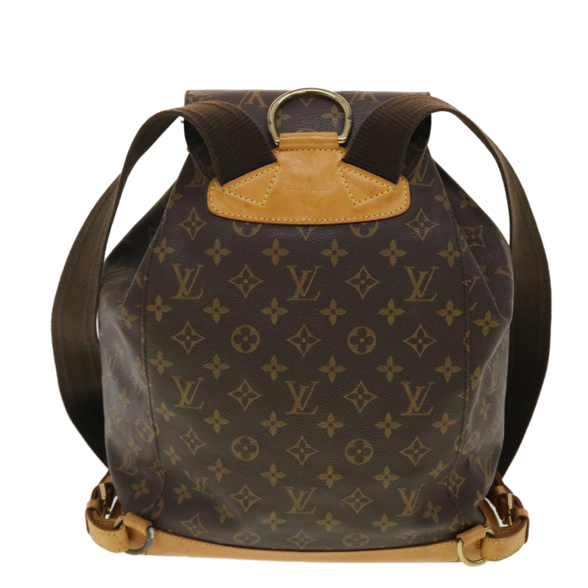 LOUIS VUITTON Monogram Montsouris GM Backpack M51135 LV 39409