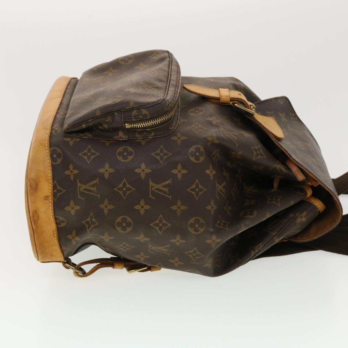 LOUIS VUITTON Monogram Montsouris GM Backpack M51135 LV 39409