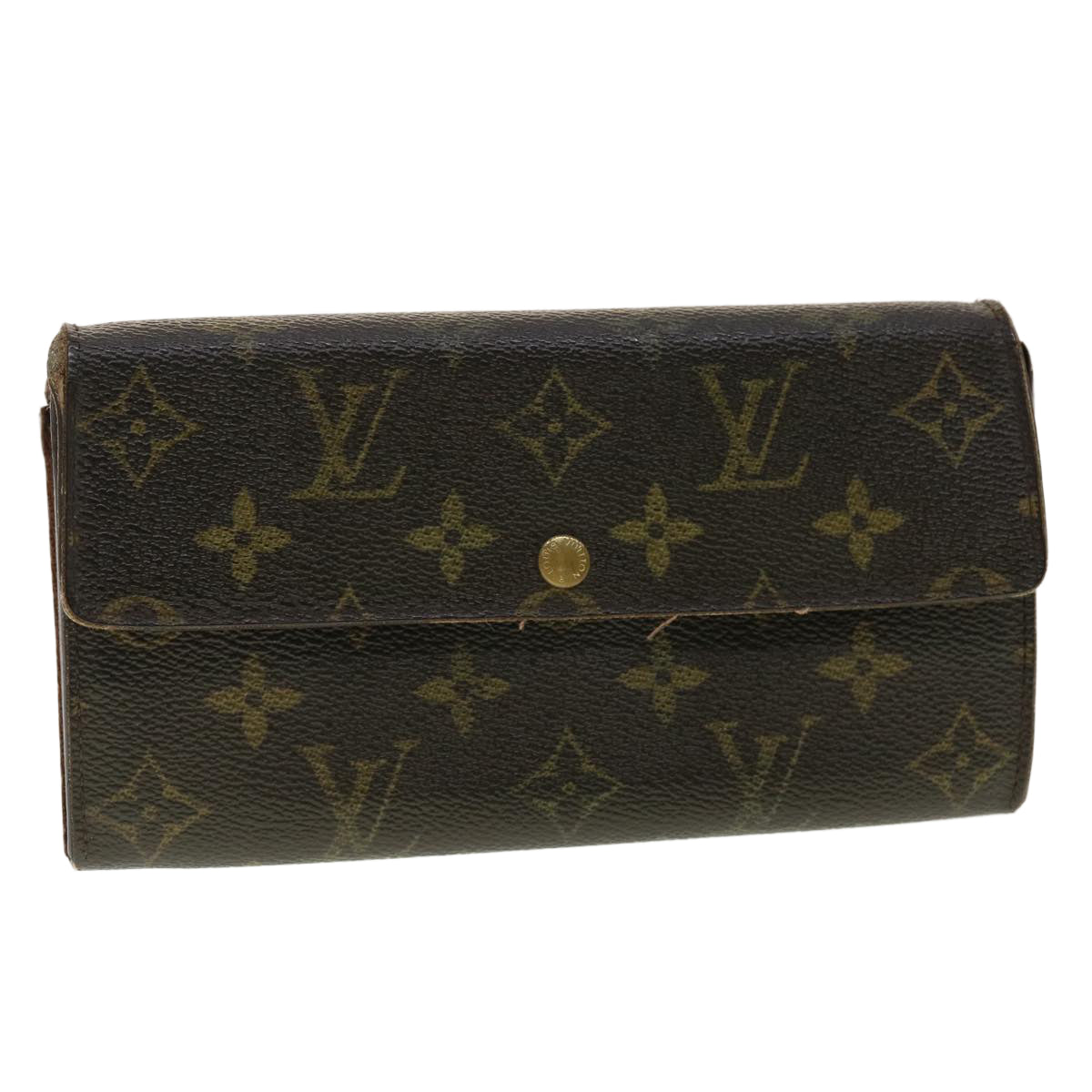 Louis Vuitton Monogram Portefeiulle Sarah Long Wallet LV