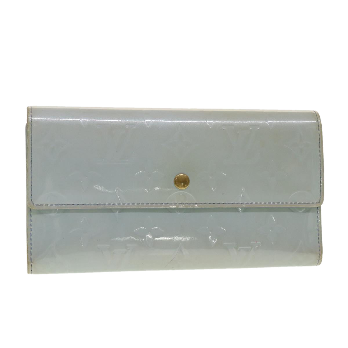 Louis Vuitton Vernis Porte Tresor International Wallet Lavande