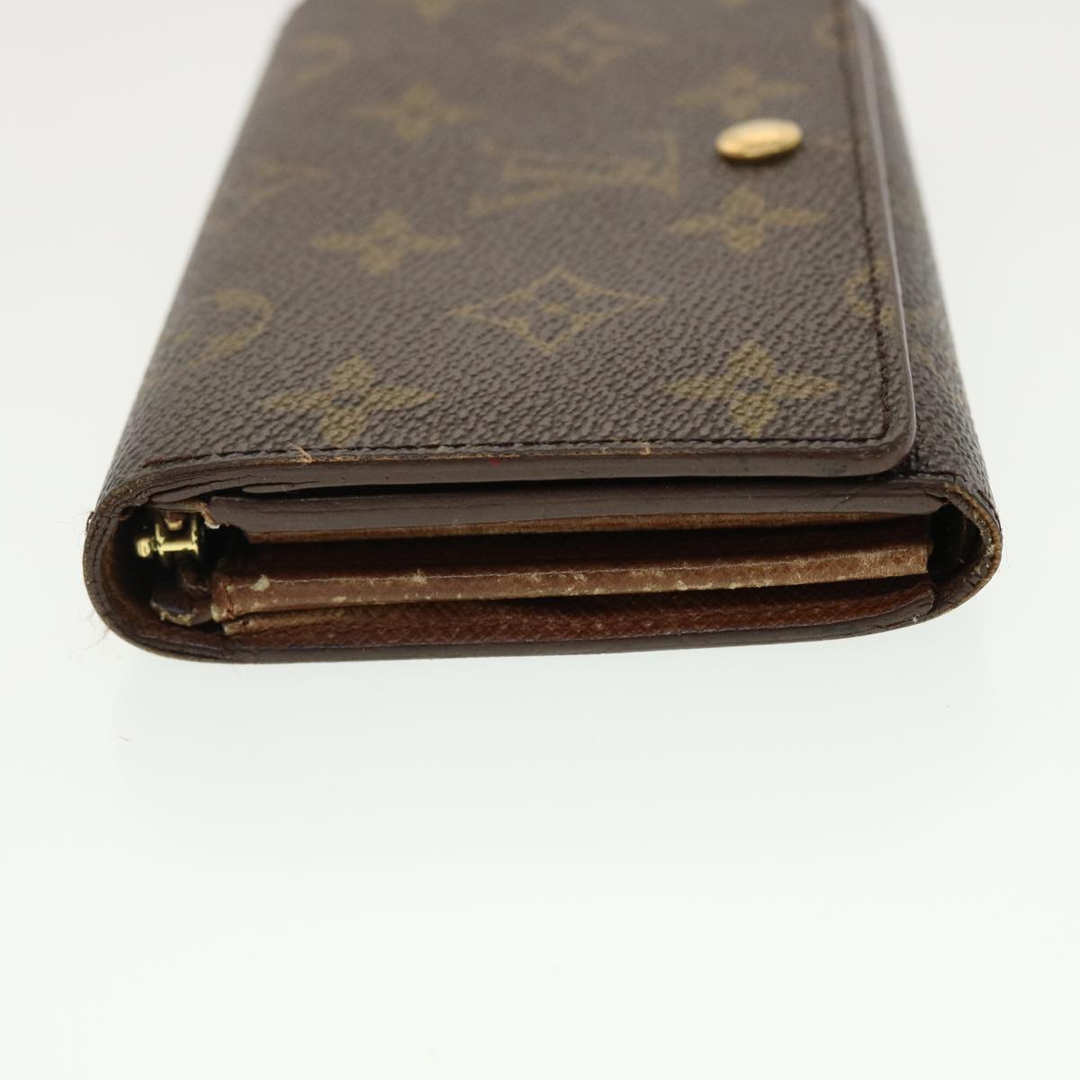 Louis Vuitton Monogram Porte Monnaie Billets Tresor Wallet LV Style 4