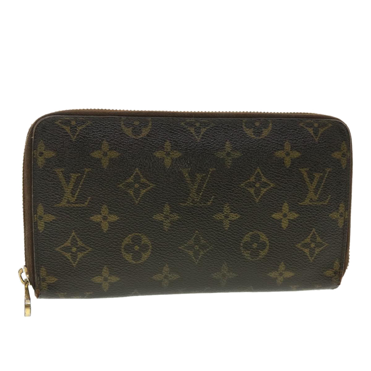 Louis Vuitton Monogram Zippy Organizer Long Wallet LV