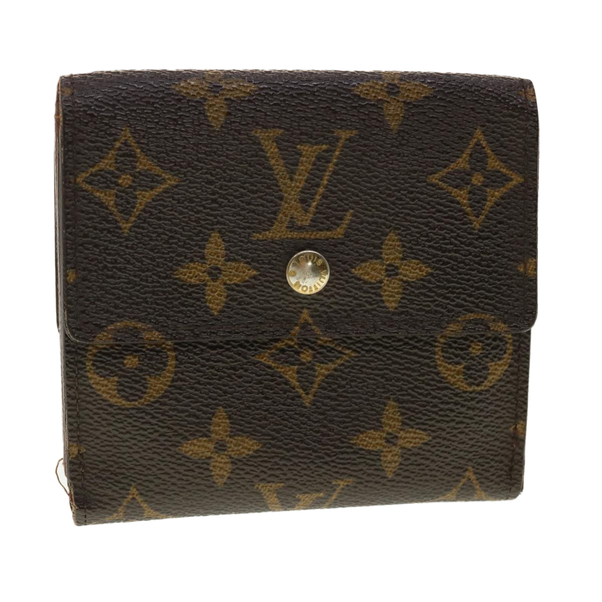 Louis Vuitton Monogram Porte Monnaie Billets Cartes Credit Wallet LV