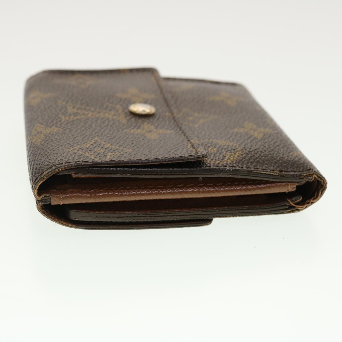 Louis Vuitton Monogram Porte Monnaie Billets Cartes Credit Wallet LV
