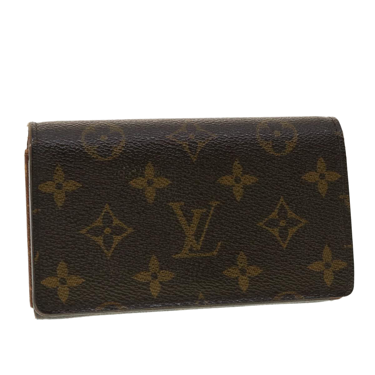 Louis Vuitton Monogram Porte Monnaie Billets Tresor Wallet LV Style 2