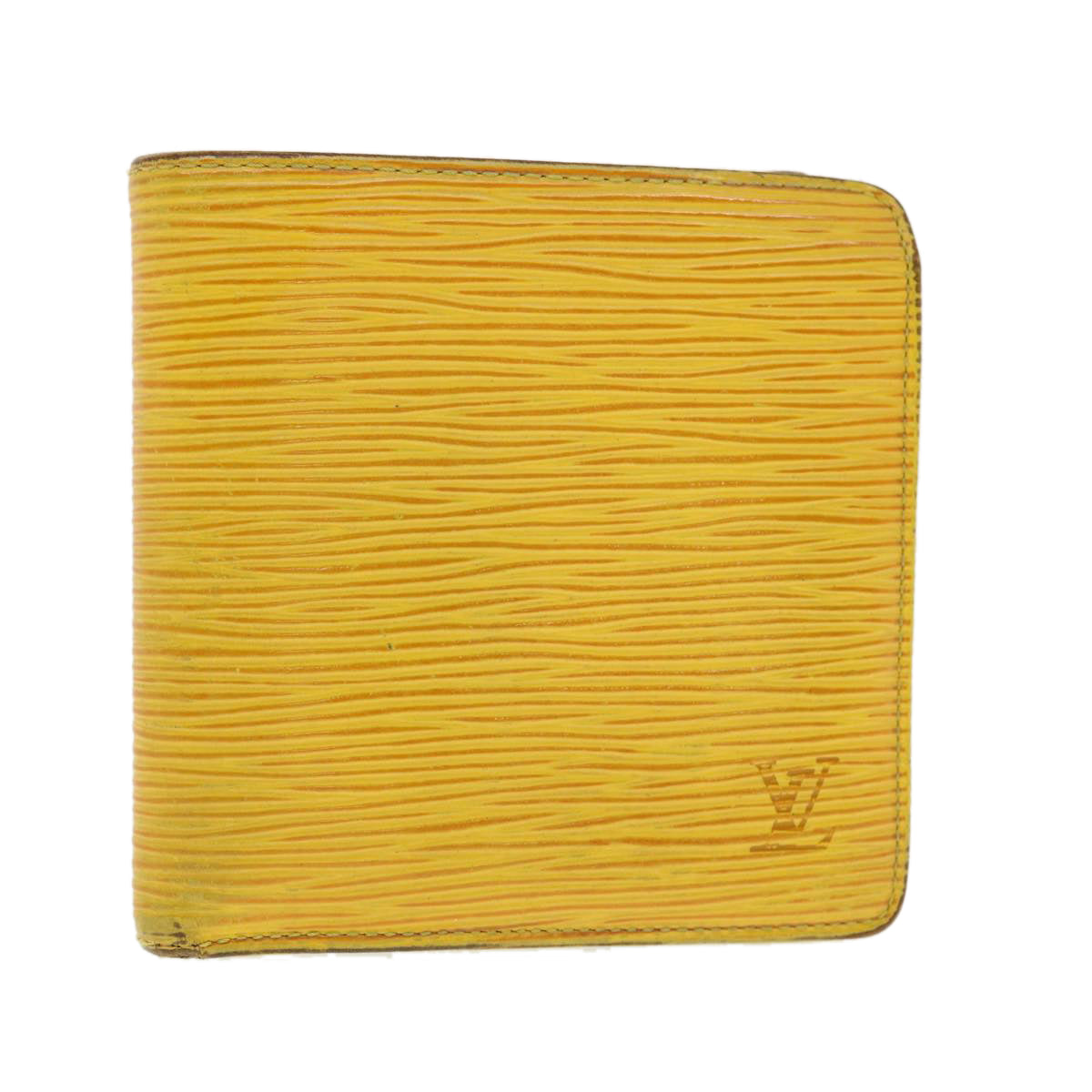Louis Vuitton Epi Portefeuille Marco Wallet Yellow LV