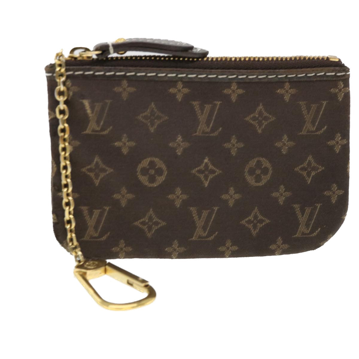 LOUIS VUITTON Monogram Idylle Pochette Cles Coin Purse Fuzan M62994 39565