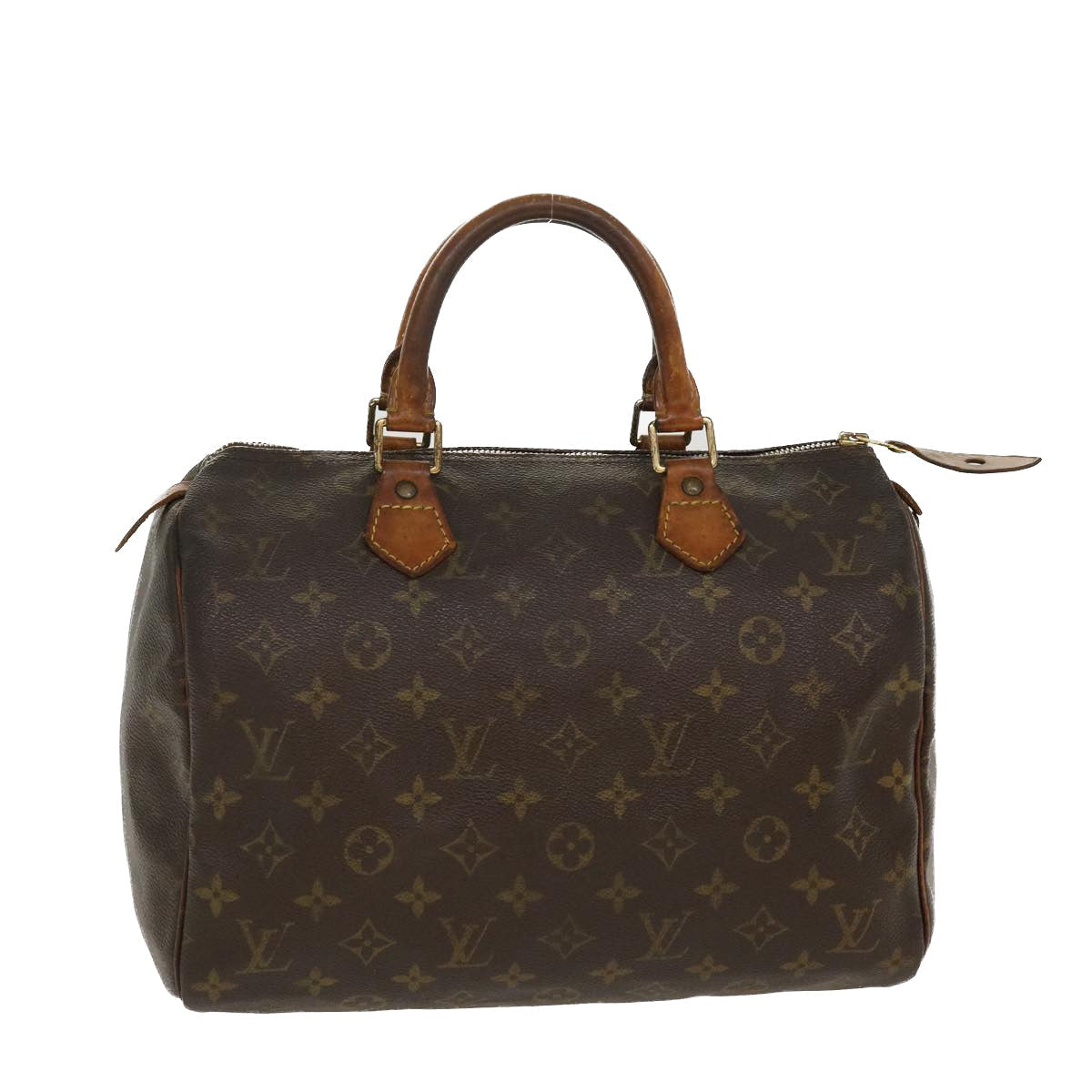 LOUIS VUITTON Monogram Speedy 30 Hand Bag M41526 LV 39584