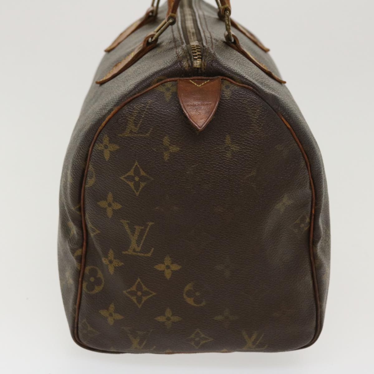 LOUIS VUITTON Monogram Speedy 30 Hand Bag M41526 LV 39584