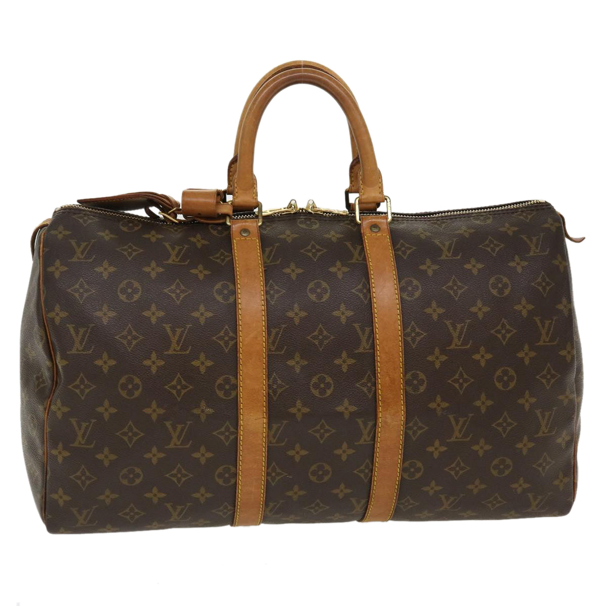 LOUIS VUITTON Monogram Keepall 45 Boston Bag M41428 LV 39664