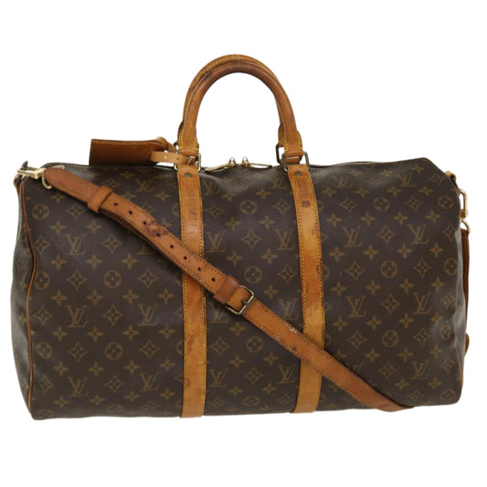 Louis Vuitton Monogram Keepall Bandouliere 50 Boston Bag LV Monogram Keepall Bandouliere Boston