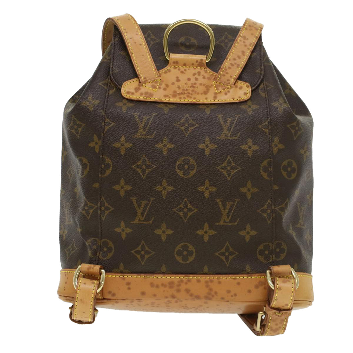 LOUIS VUITTON Monogram Montsouris MM Backpack M51136 LV 39698
