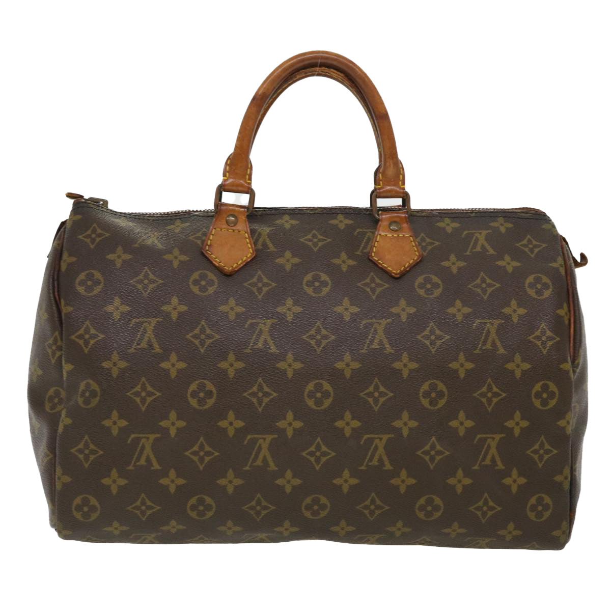 LOUIS VUITTON Monogram Speedy 35 Hand Bag M41524 LV 39714