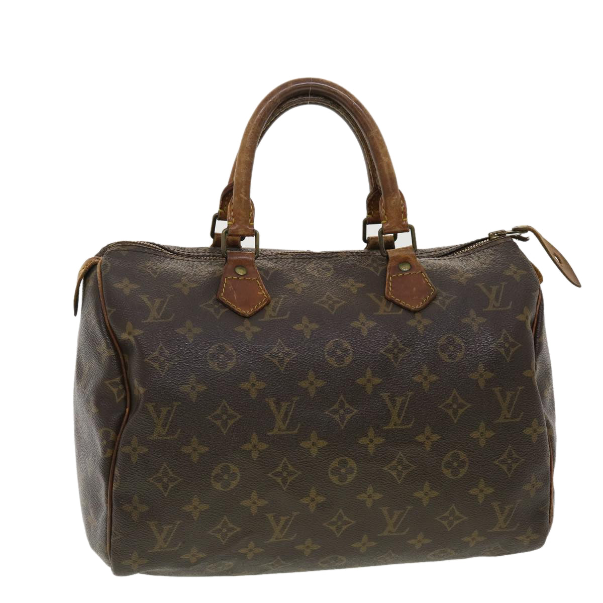 LOUIS VUITTON Monogram Speedy 30 Hand Bag M41526 LV 39731
