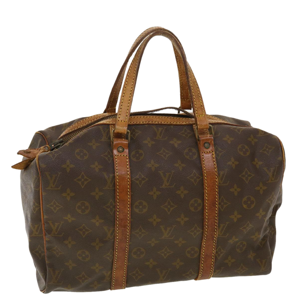 LOUIS VUITTON Monogram Sac Souple 35 Boston Bag M41626 LV 39826