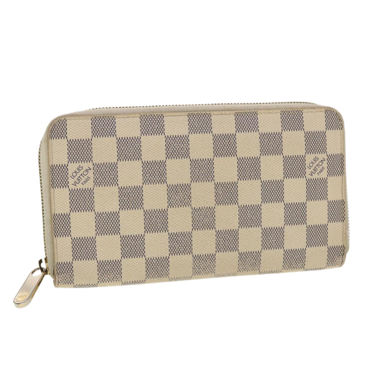Louis Vuitton Damier Azur Zippy Organizer Long Wallet LV