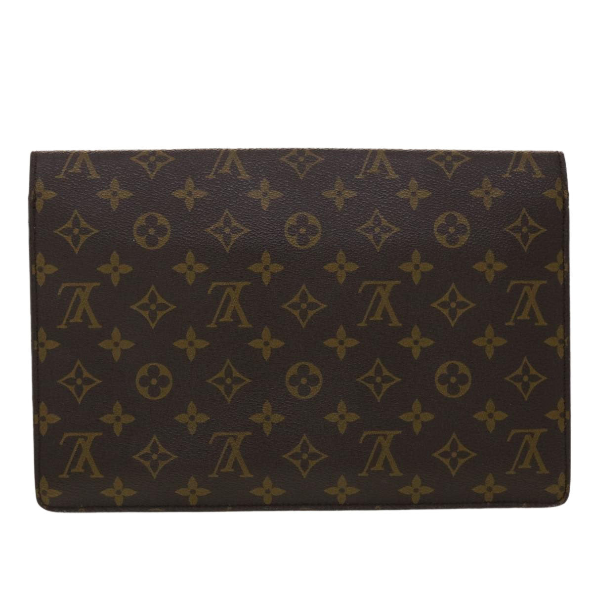 LOUIS VUITTON Monogram Ranelag Clutch Bag M51782 LV 39917
